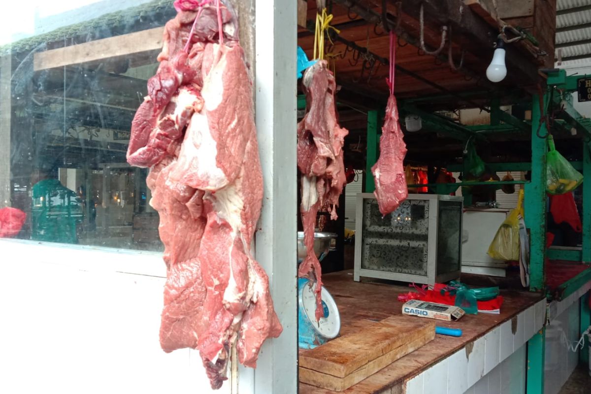 Harga daging sapi Kalbar stabil Rp145.000 per kilogram