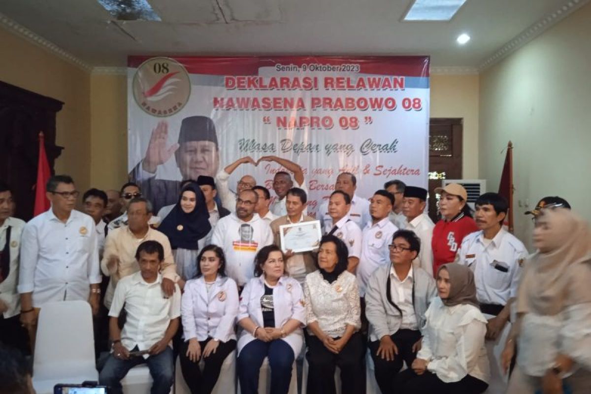 Relawan Napro 08 bergerak menangkan Capres Prabowo Subianto