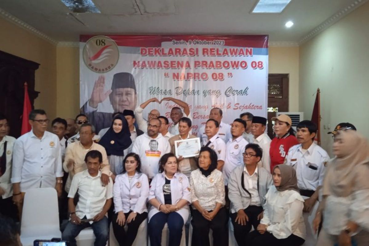 Napro 08 siap bergerak menangkan Prabowo Subianto