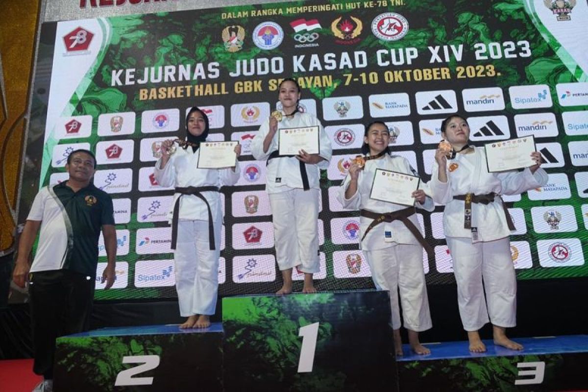 Tim Judo Junior DKI Jakarta dominasi Kejurnas Judo Kasad Cup 2023