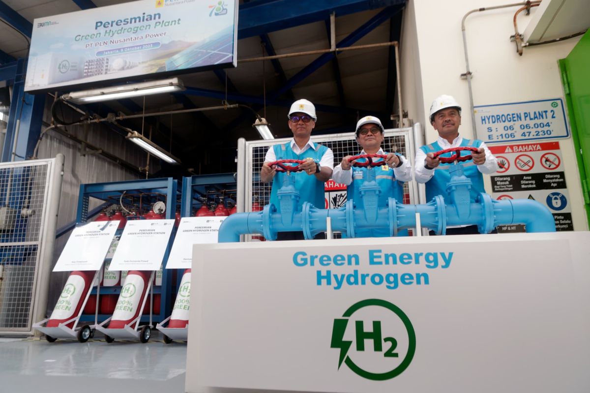 PLN operasikan kilang hidrogen hijau di PLTGU Muara Karang Jakarta