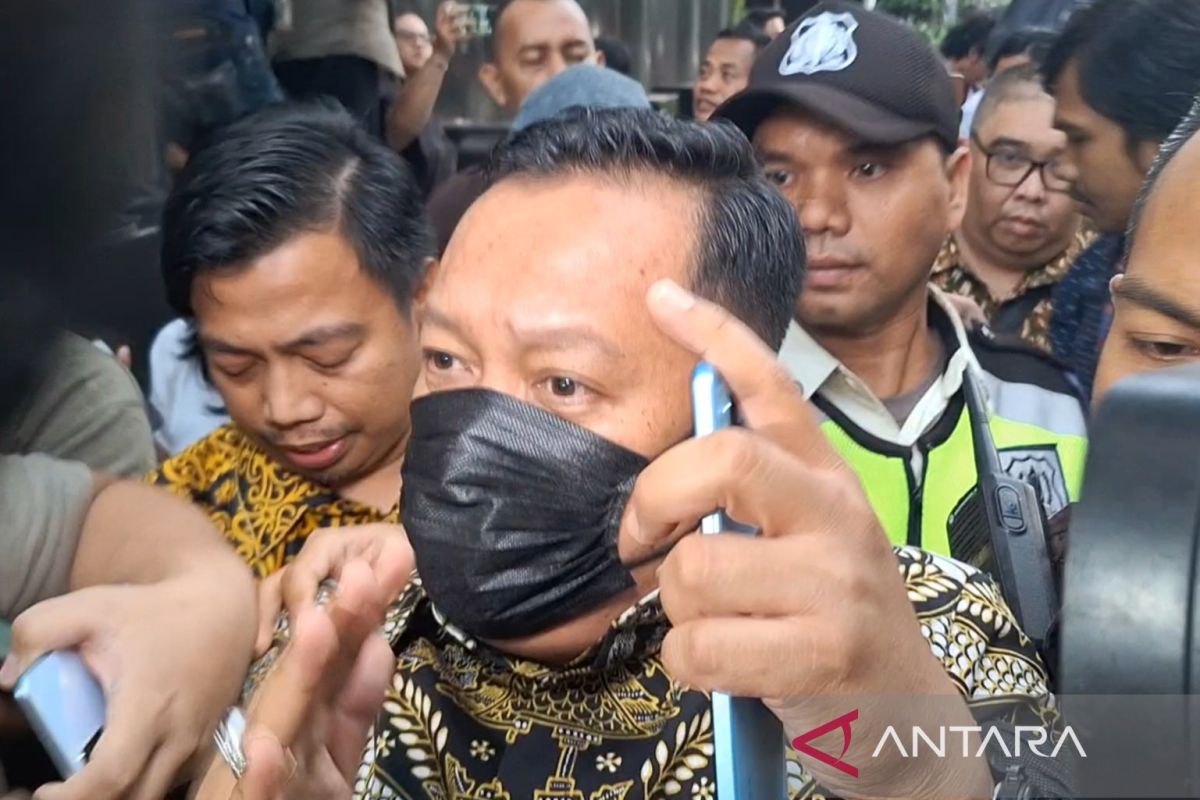 Direktur Kementerian Pertanian irit bicara usai diperiksa penyidik KPK