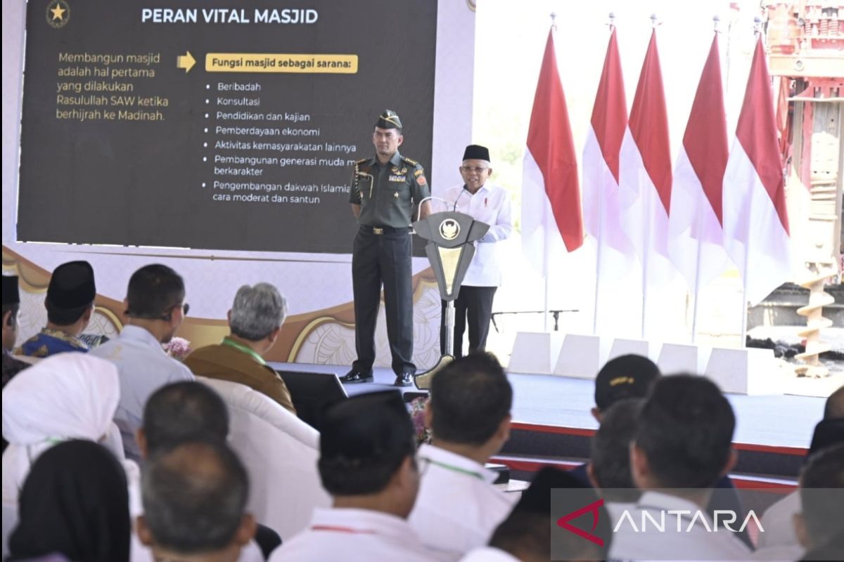 Wapres: Masjid Andi Nurhadi dan RS ASS Makassar bawa kemaslahatan umat