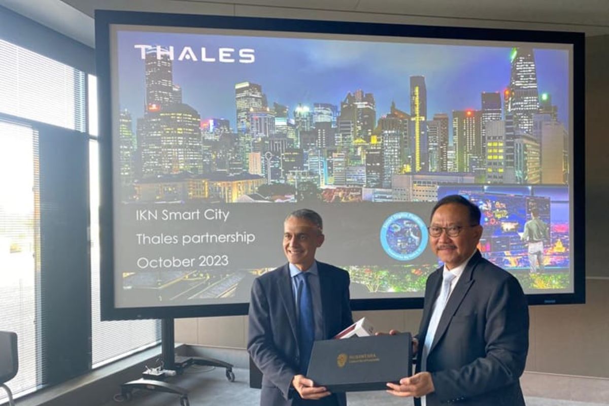 Otorita IKN dan Thales kerja sama bangun infrastruktur teknologi