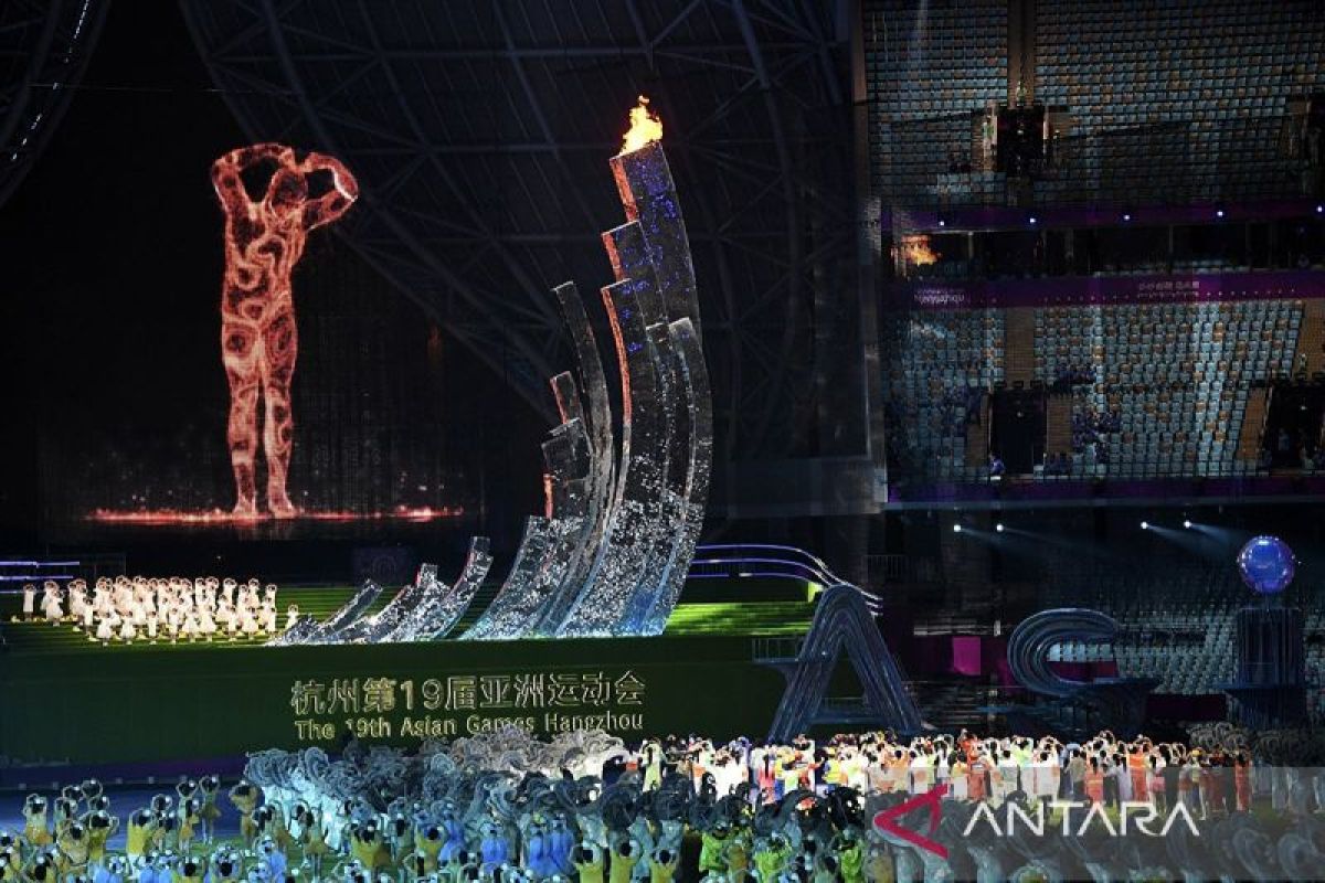 Api Asian Games Hangzhou resmi dipadamkan