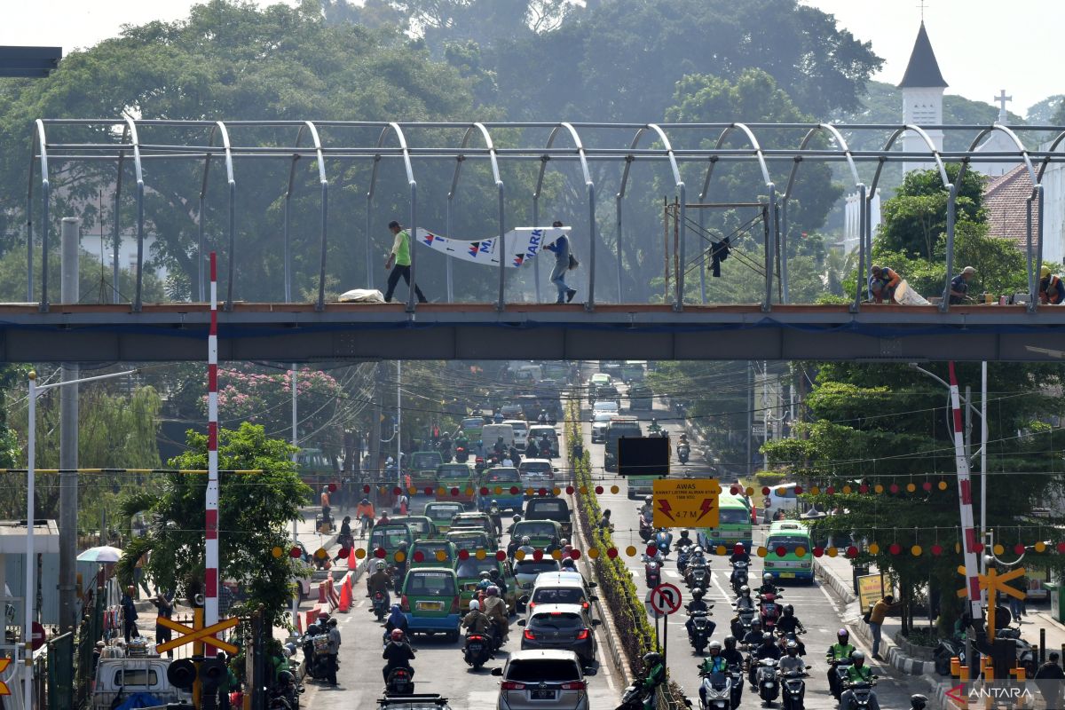 Pemkot: Pembangunan "skybridge" stasiun Bogor-Paledang sudah 72 persen