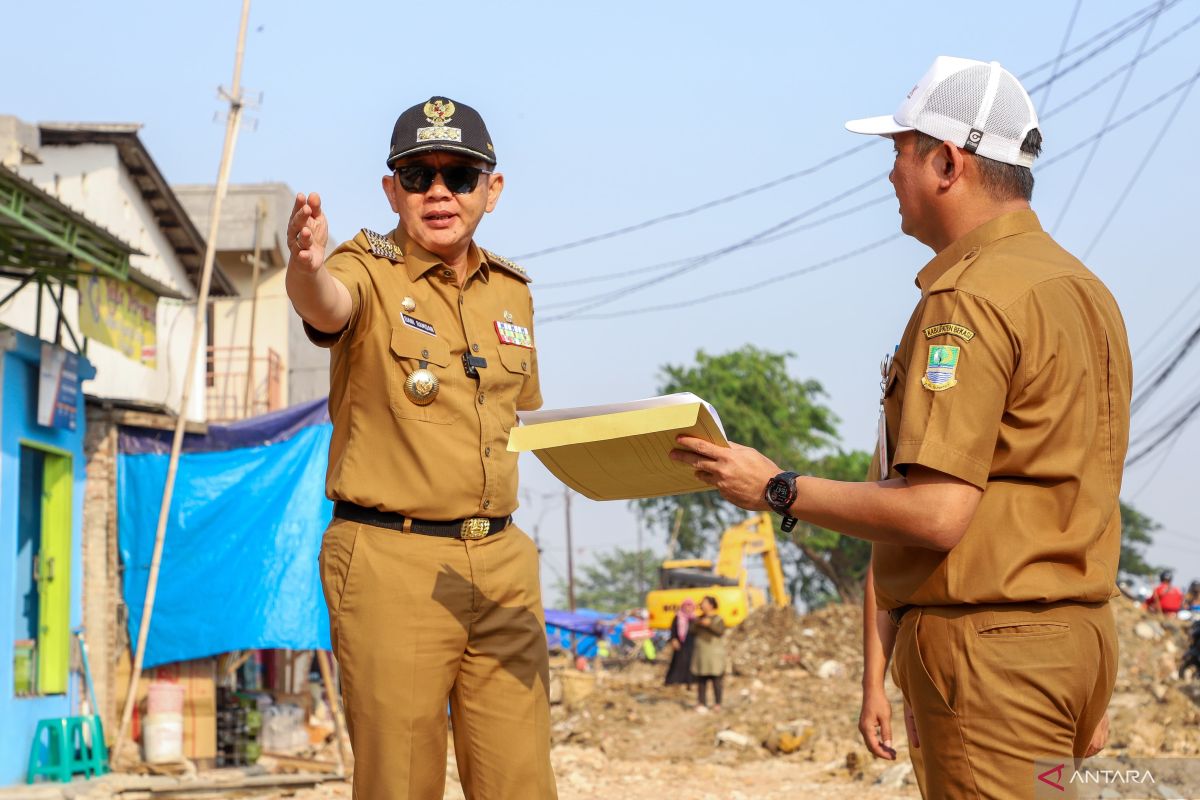 Pemkab Bekasi lanjutkan pelebaran ruas jalan Kalimalang