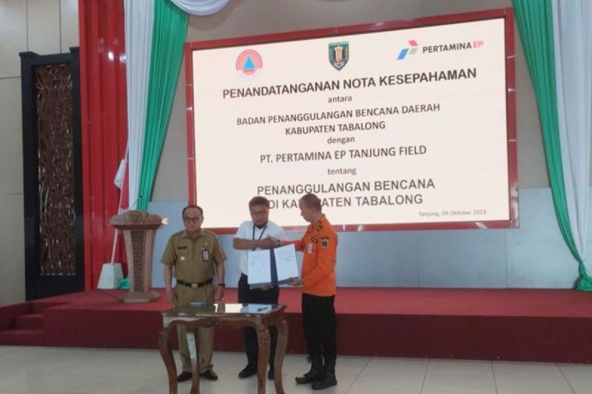 Tabalong, Pertamina ink cooperation on disaster management