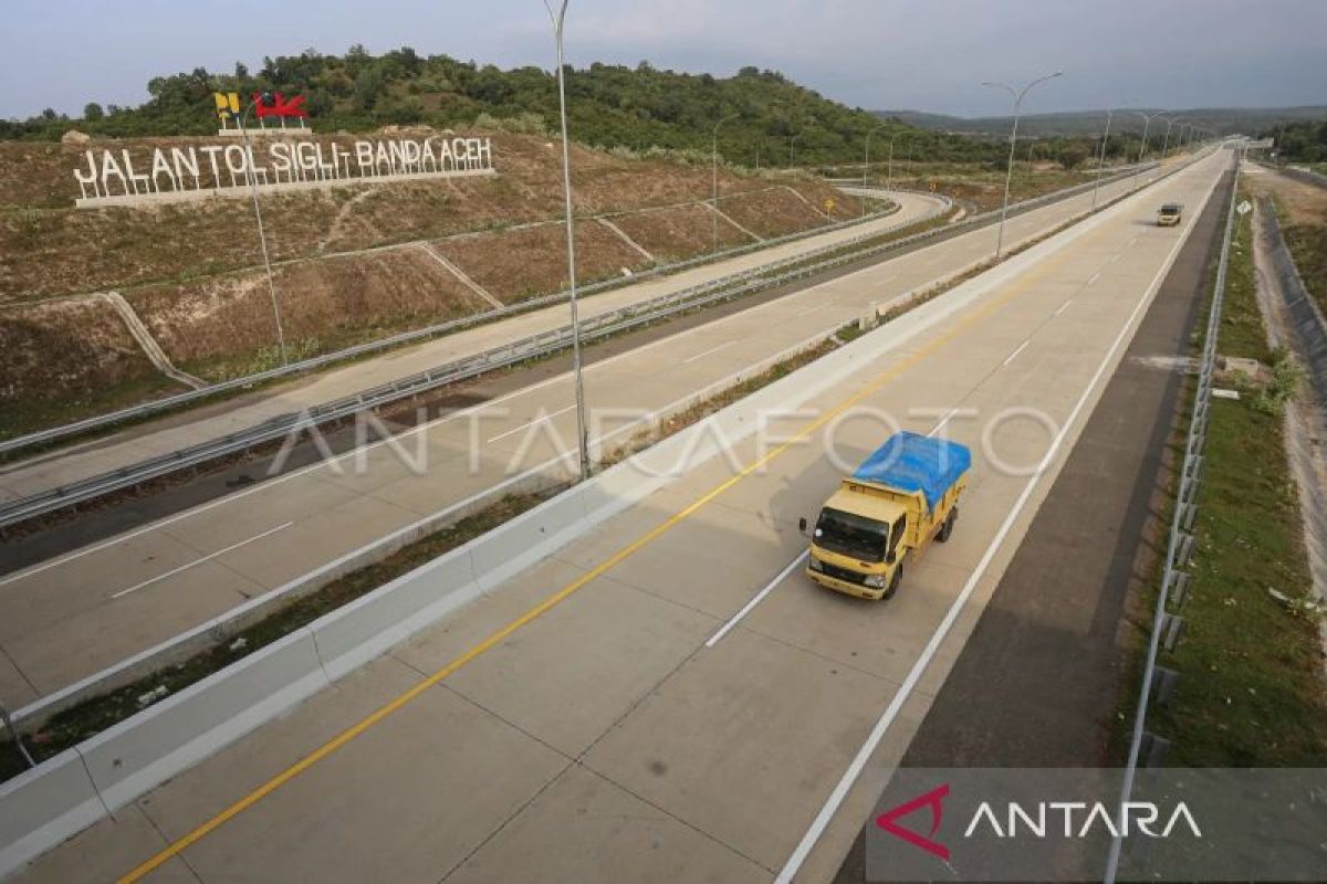 Pembangunan Tol Sibanceh ditargetkan tuntas seluruhnya pada Maret 2024