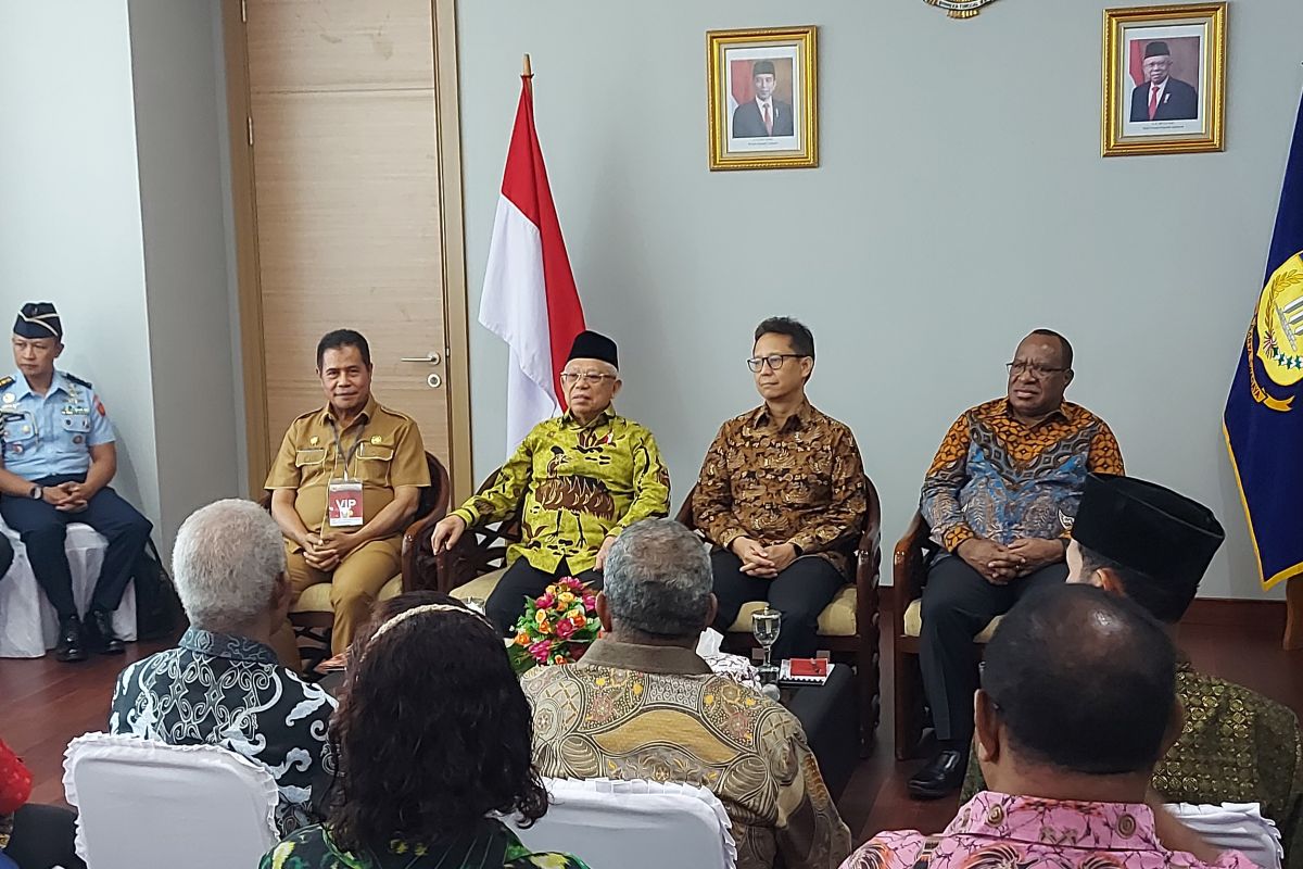 Wapres bertemu tokoh lintas agama hingga pegiat HAM Papua bahas perdamaian berkelanjutan