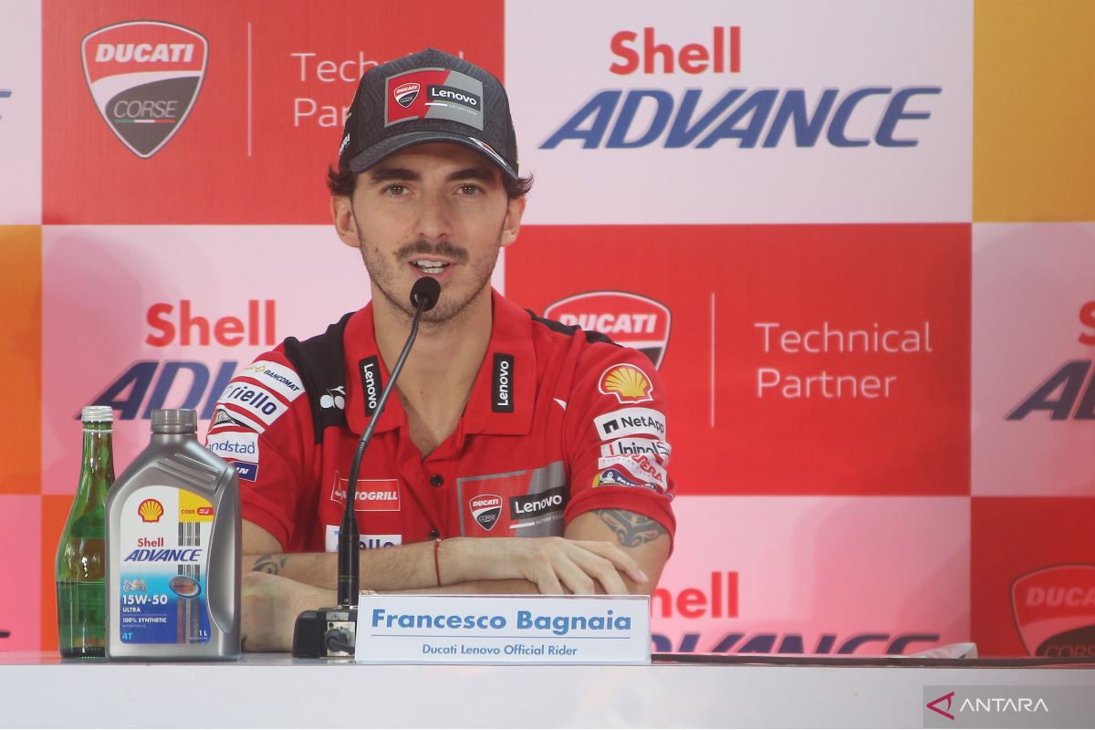 MotoGP: Pebalap Bagnaia enggan komentari isu Marc Marquez bergabung ke Ducati