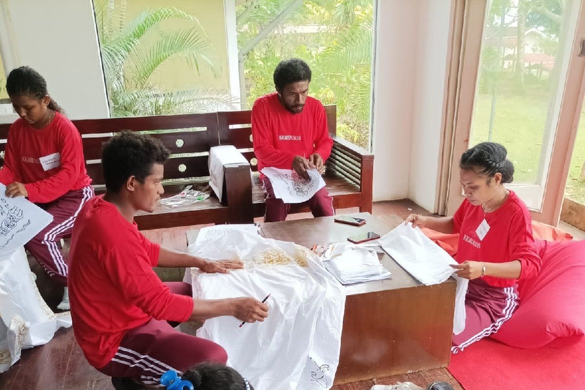 Batik Papua bagian identitas budaya Nusantara