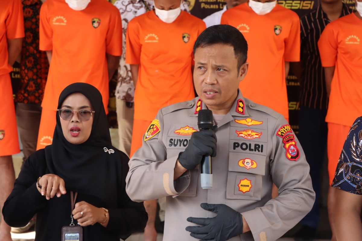 Lima pelaku curanmor dibekuk aparat Polres Lebak