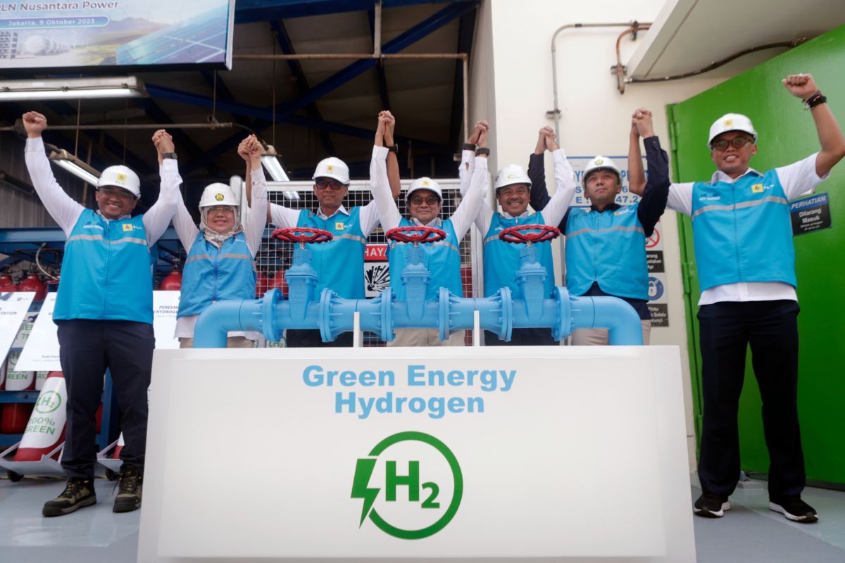 Peresmian GHP, Kementerian ESDM : PLN miliki cara paling cepat hasilkan Green Hydrogen