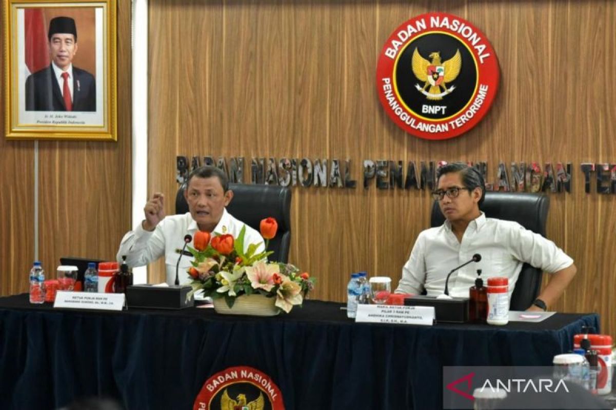 BNPT ingatkan kelompok kerja sampaikan progres RAN PE 2023