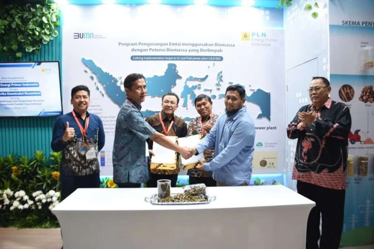 PLN gandeng EKN manfaatkan limbah sawit menjadi bahan bakar PLTU
