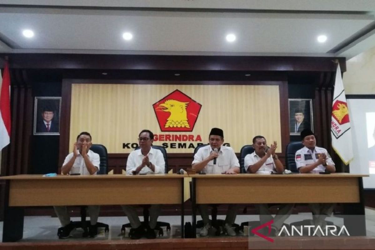 Gerindra Semarang usulkan Gibran jadi bacawapres dampingi Prabowo