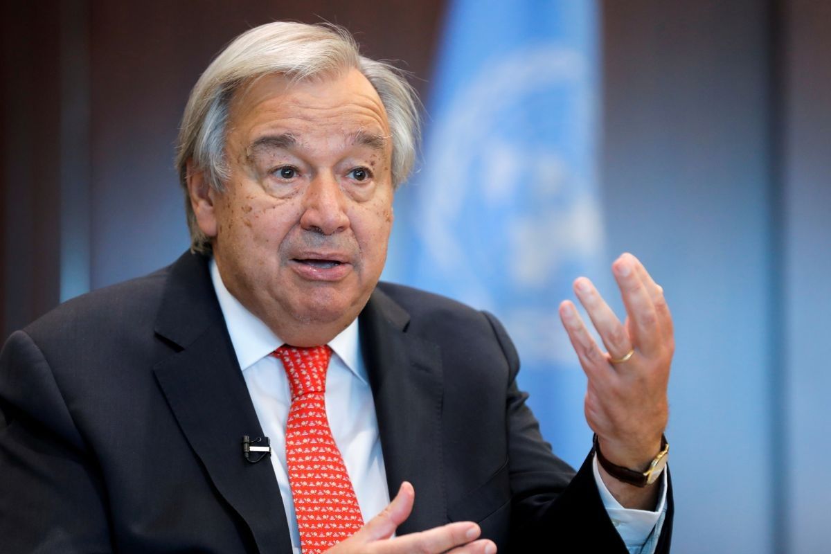 Sekjen PBB Antonio Guterres sangat tertekan dengan rencana Israel kepung total Gaza