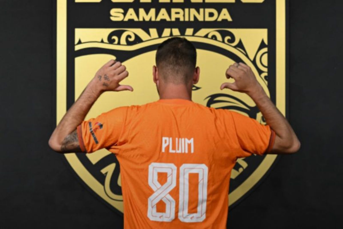 Borneo FC gaet mantan gelandang PSM Makassar Wiljan Pluim hadapi separuh musim