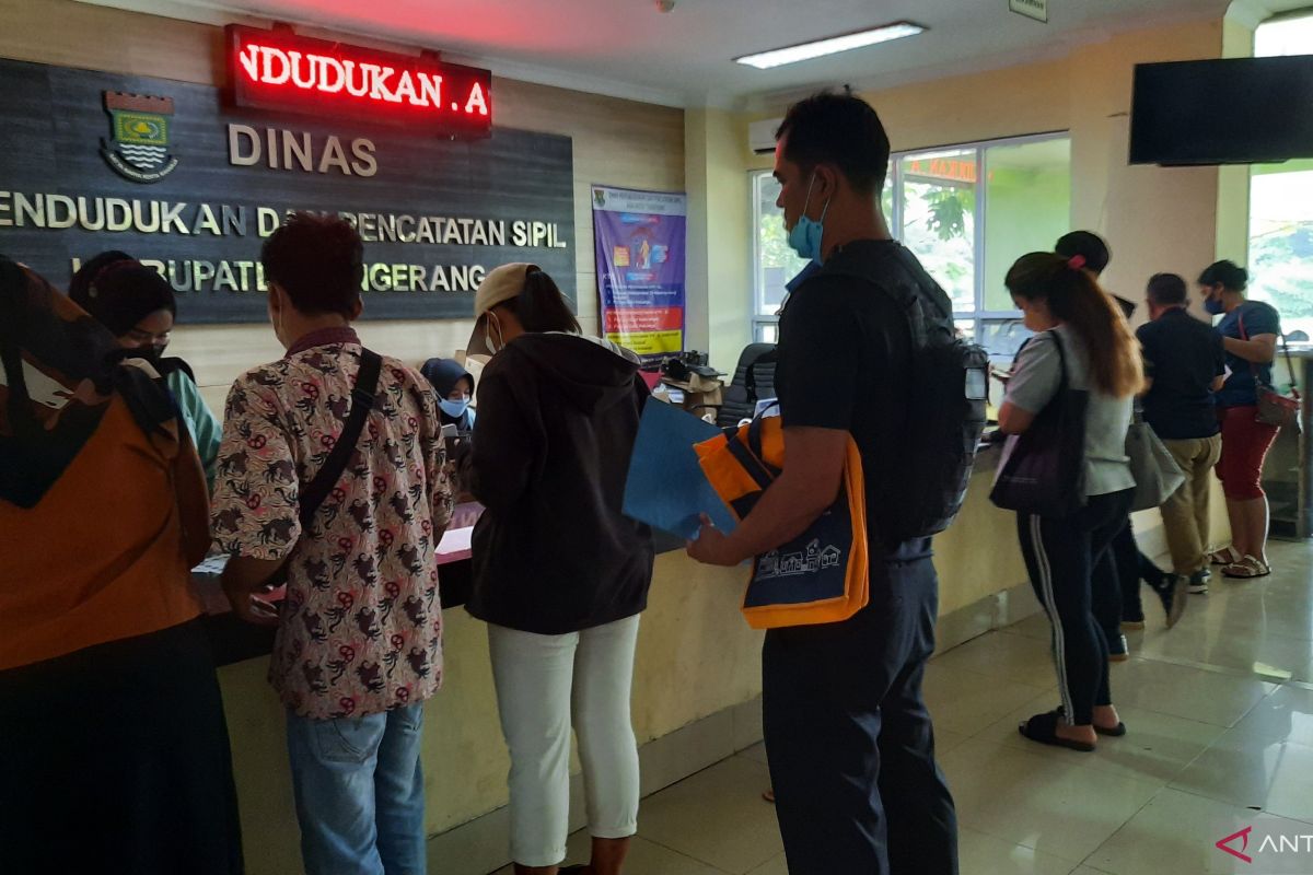 Disdukcapil catat ada 35.737 pendatang baru ke Tangerang