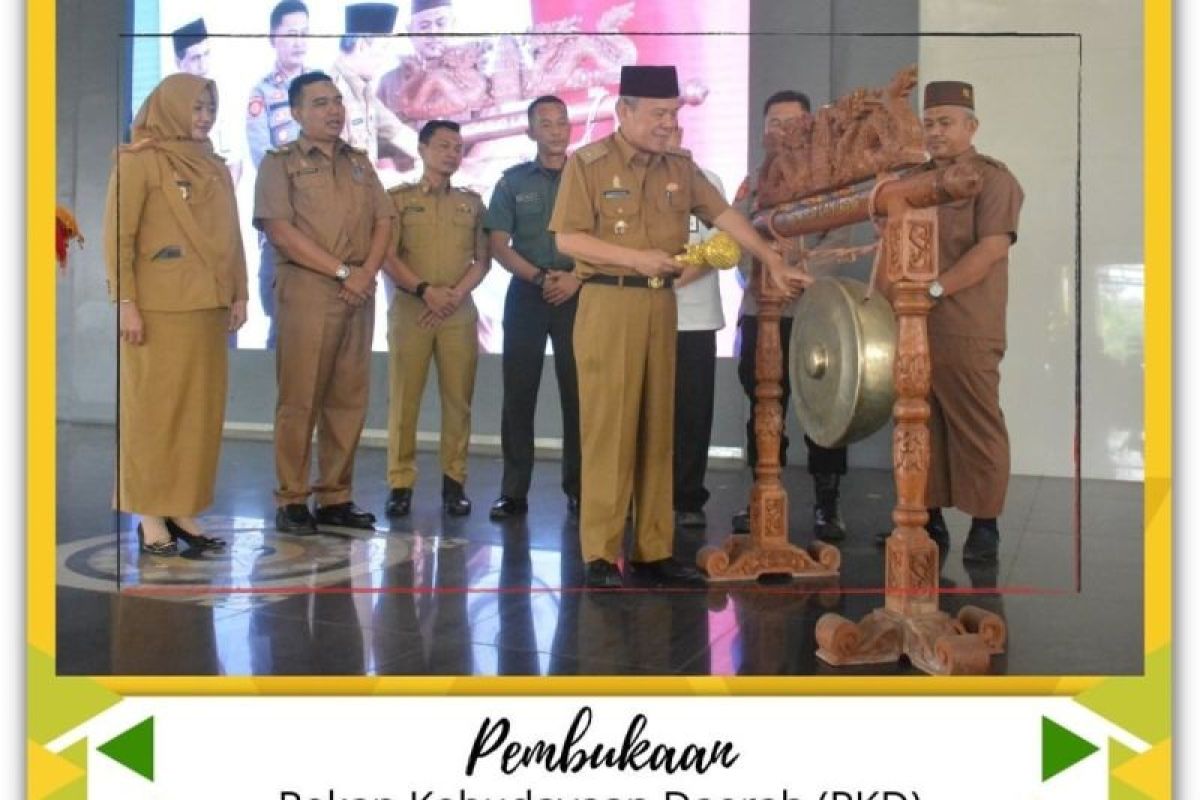 Asisten I Pemkab Lampung Tengah buka acara Pekan Kebudayaan Daerah Tahun 2023