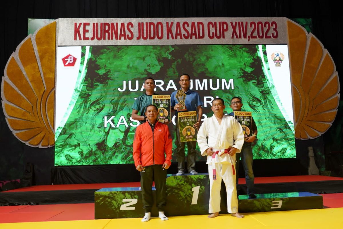 DKI Jakarta juara umum Kejurnas Judo Piala Kasad XIV/2023
