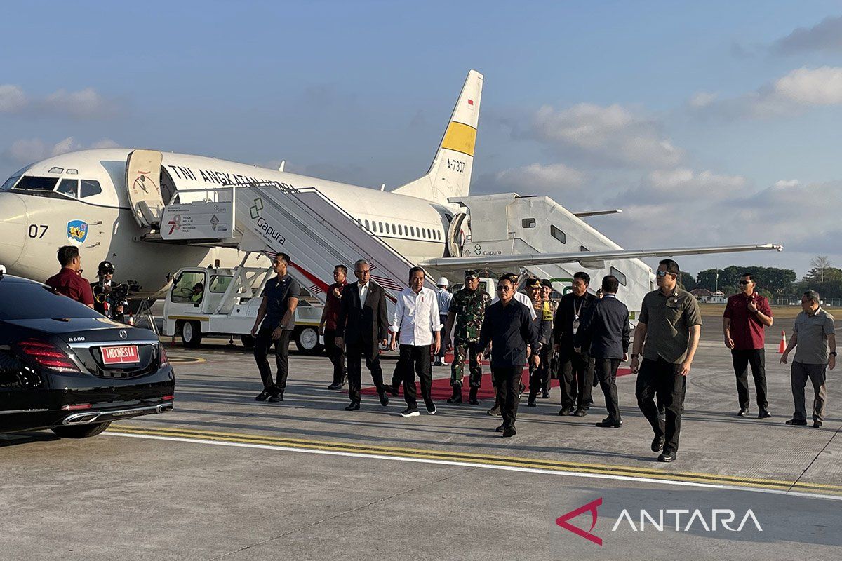 Presiden tiba di Bali untuk hadiri KTT AIS Forum