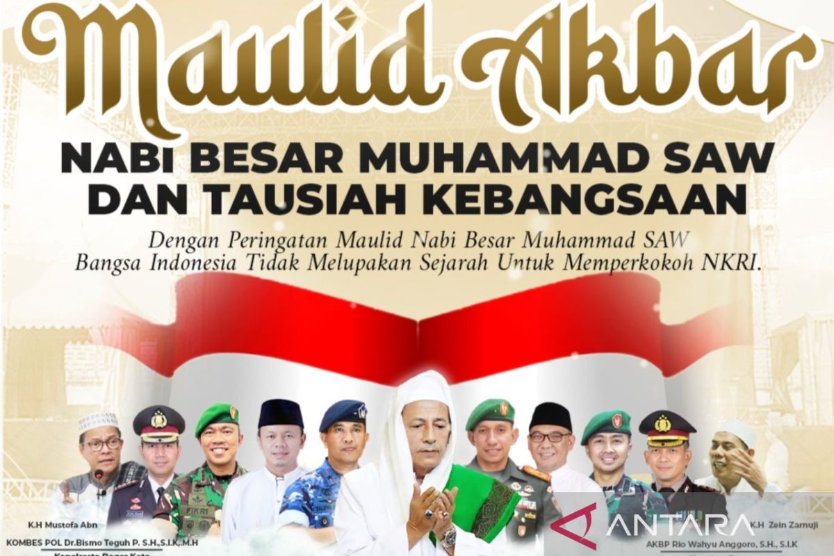 Habib Luthfi dijadwalkan hadiri Maulid Akbar di Lapangan Tegar Beriman Bogor