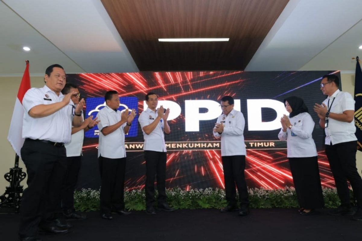 Kanwilkumham Jatim luncurkan e-PPID untuk optimalkan layanan informasi