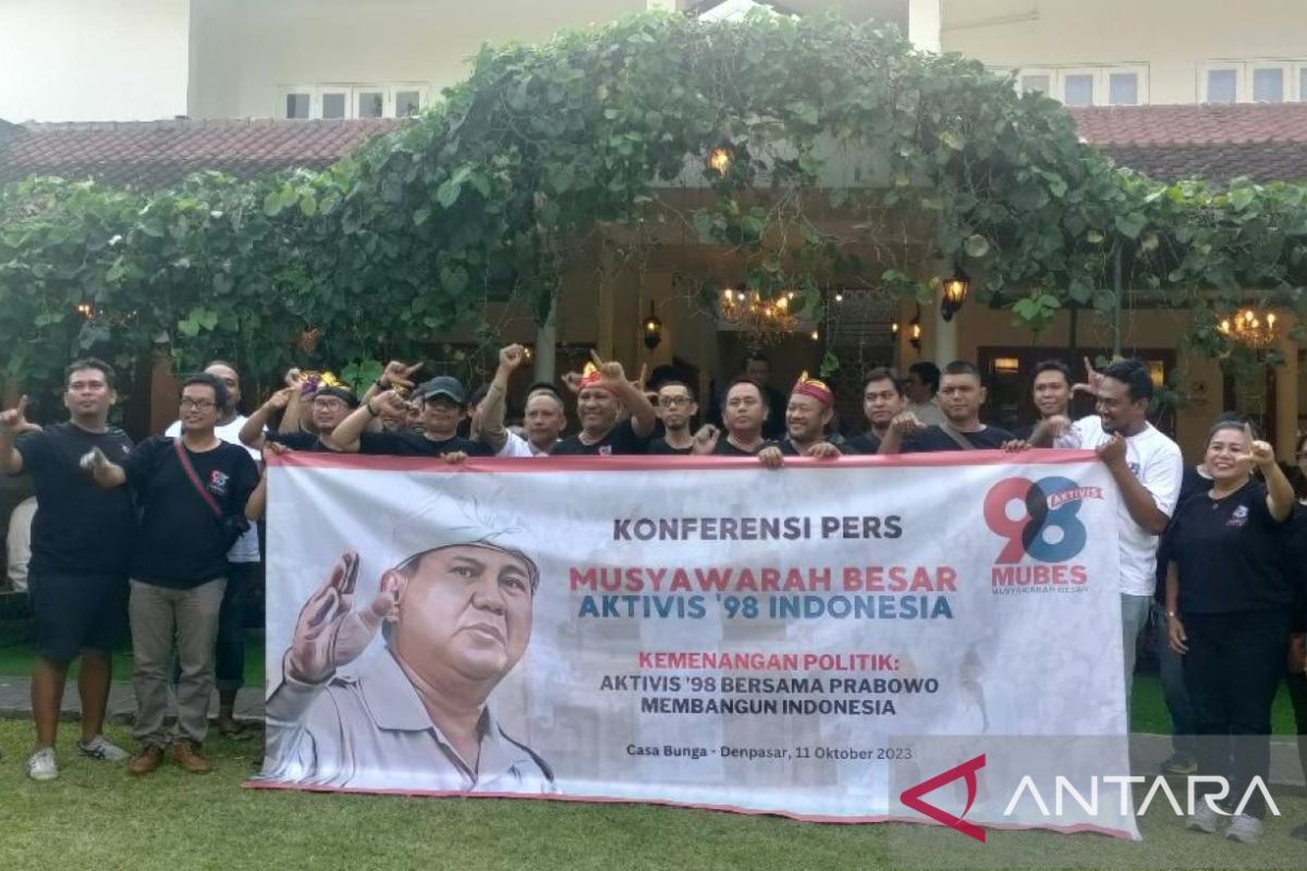 Dinilai miliki kapabilitas sebagai Capres, aktivis 98 dukung Prabowo