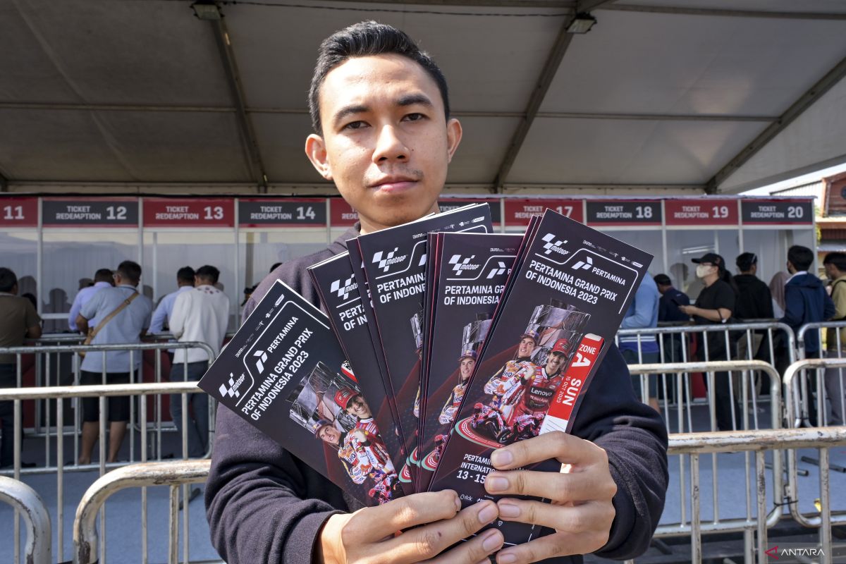 Tiket MotoGP Mandalika tersisa 6.442 lembar