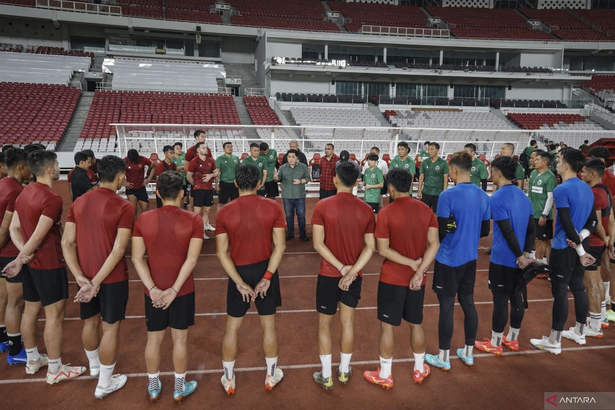 Presiden Jokowi saksikan laga Kualifikasi Piala Dunia Indonesia-Brunei di GBK