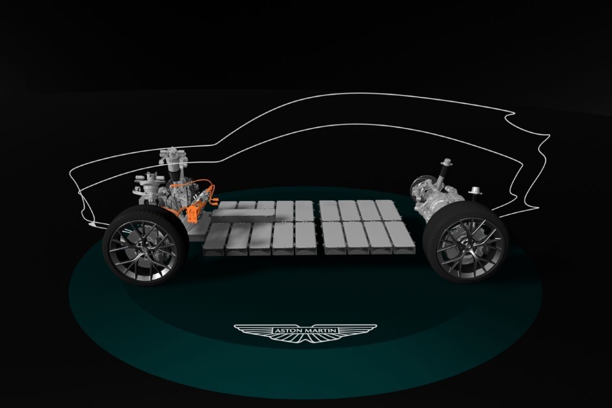 Aston Martin mulai kembangkan platform EV penggerak roda depan 800 volt