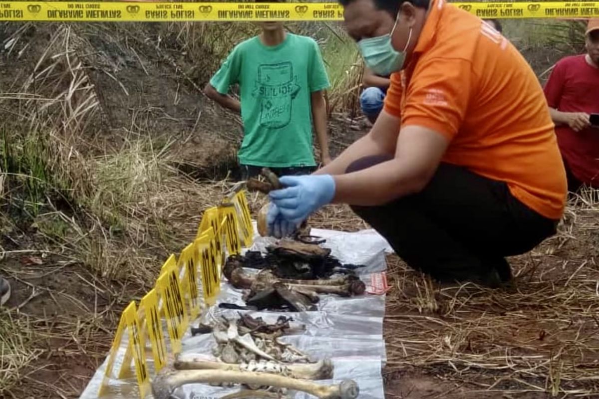 Polres Tanah Laut ungkap temuan kerangka manusia yang hilang 10 bulan