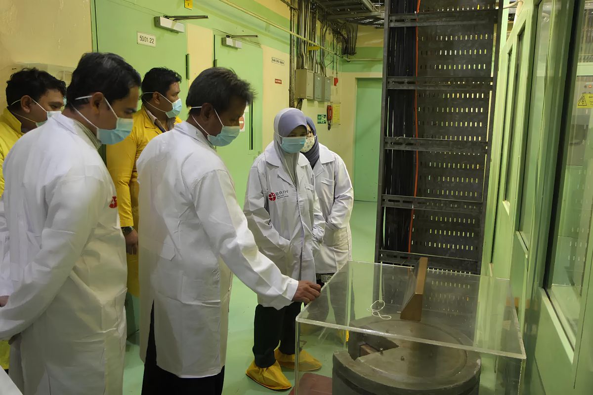 Delegasi Atom Malaysia pelajari pengelolaan limbah radioaktif di BRIN