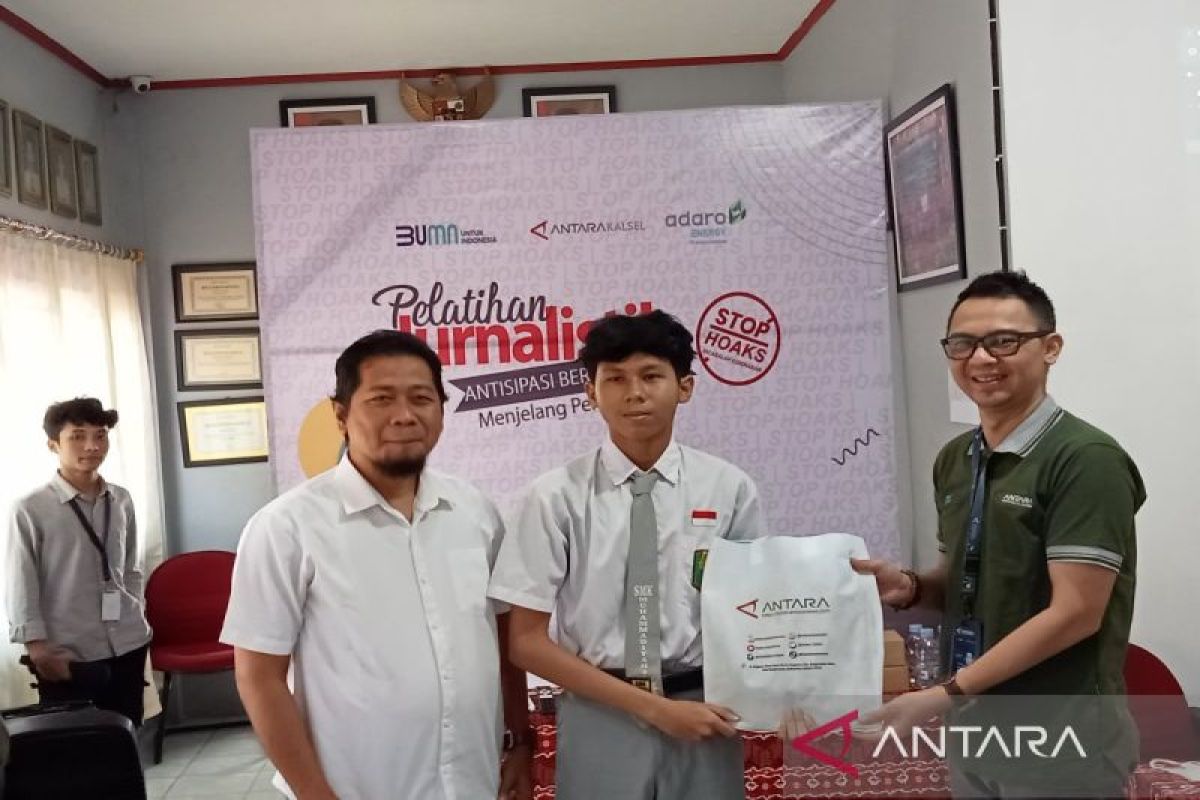 ANTARA-Adaro gelar pelatihan jurnalistik 