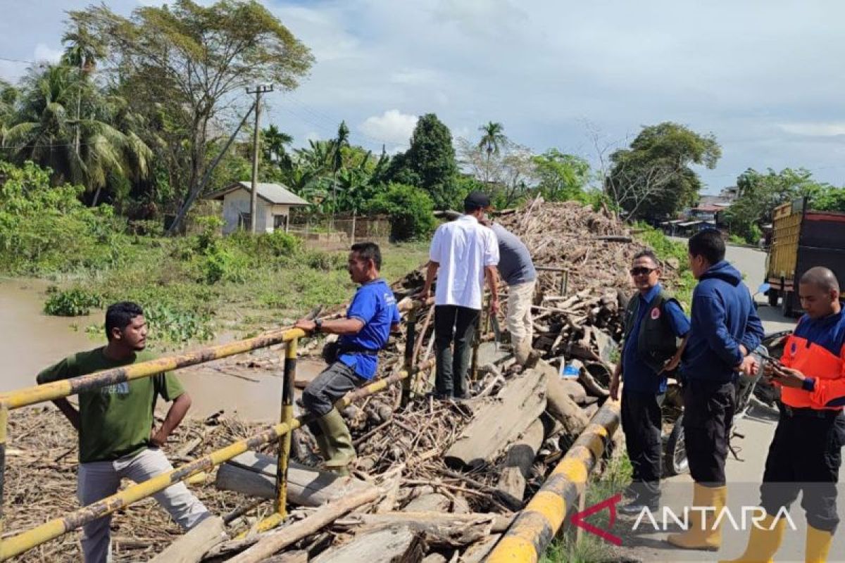 BPBA: Banjir tiga kecamatan di Aceh Utara mulai surut