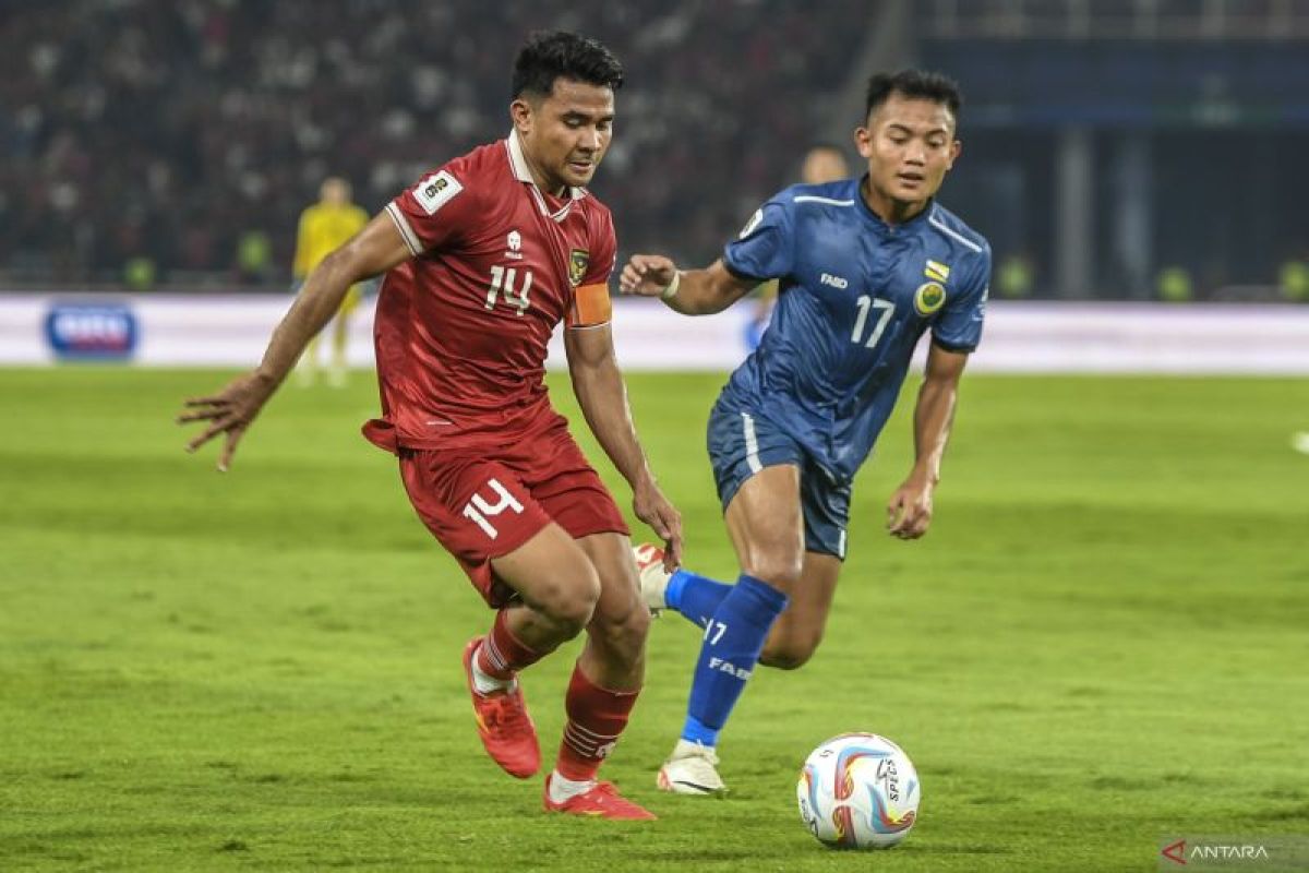 Indonesia naik dua peringkat ke posisi 145 klasemen FIFA