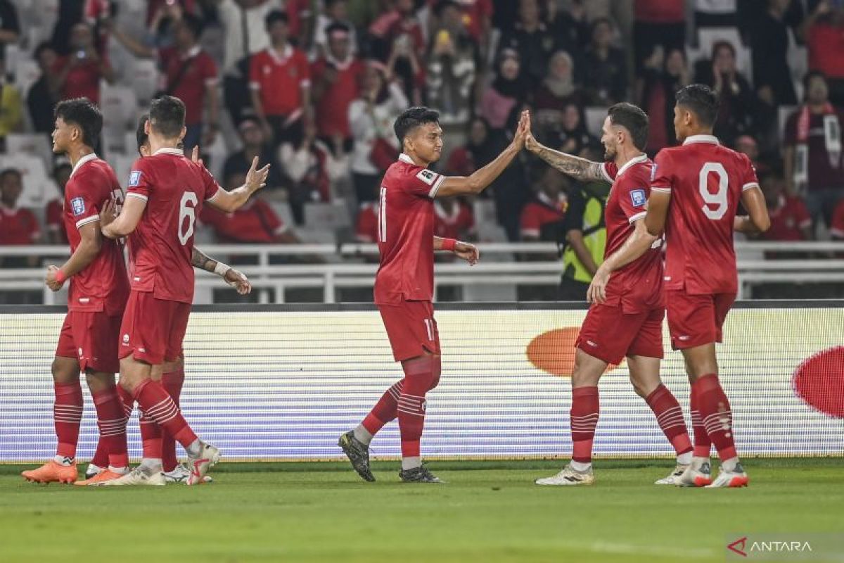 Sepak bola - 'Hat-trick' Dimas Drajad warnai pesta gol Indonesia ke gawang Brunei