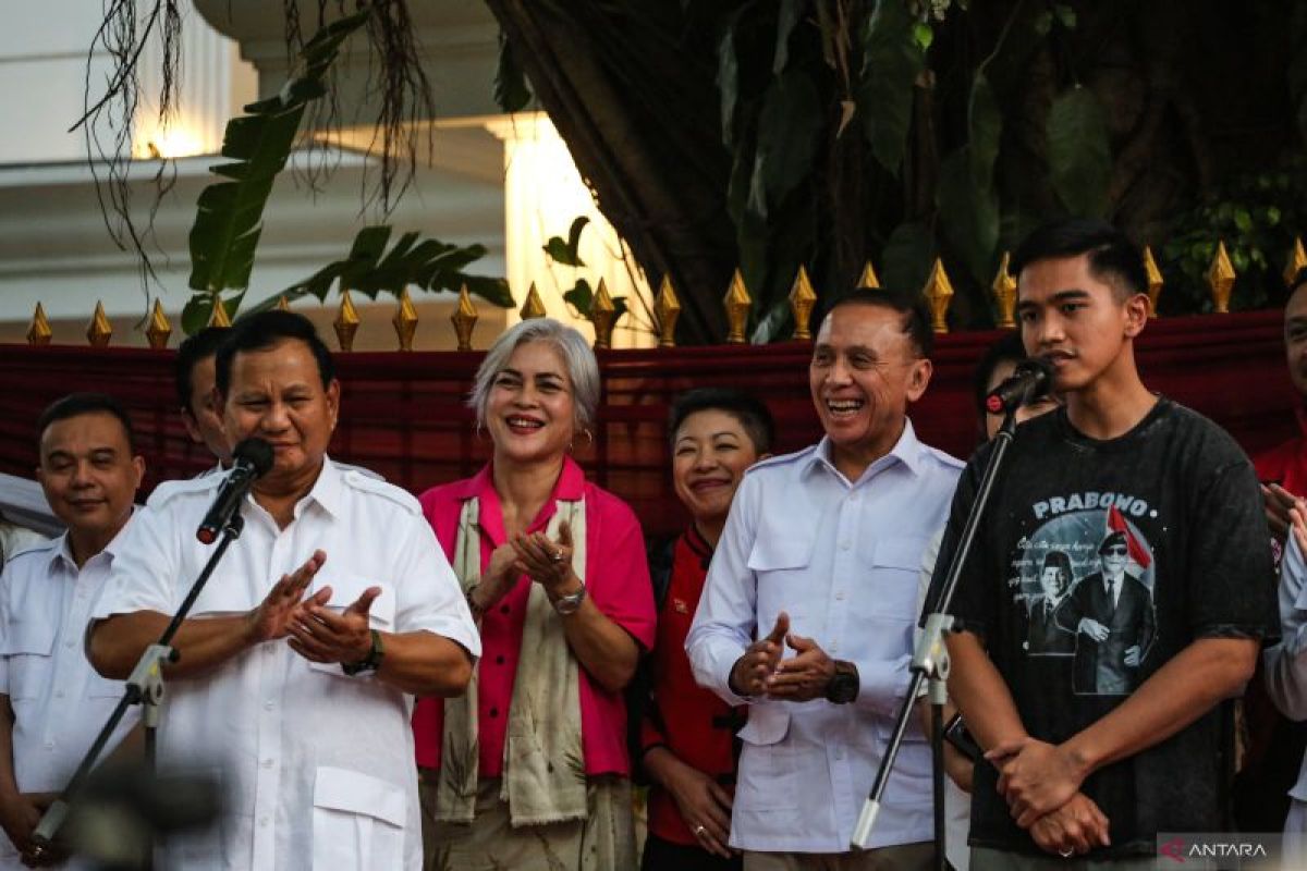 Prabowo sebut ada kesamaan visi antara Gerindra dan PSI