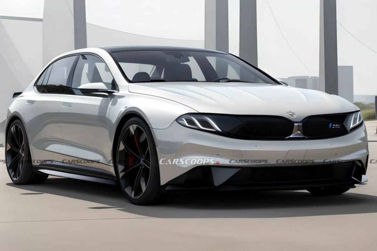 BMW M3 listrik 2027 digadang memiliki empat motor listrik dan RWD