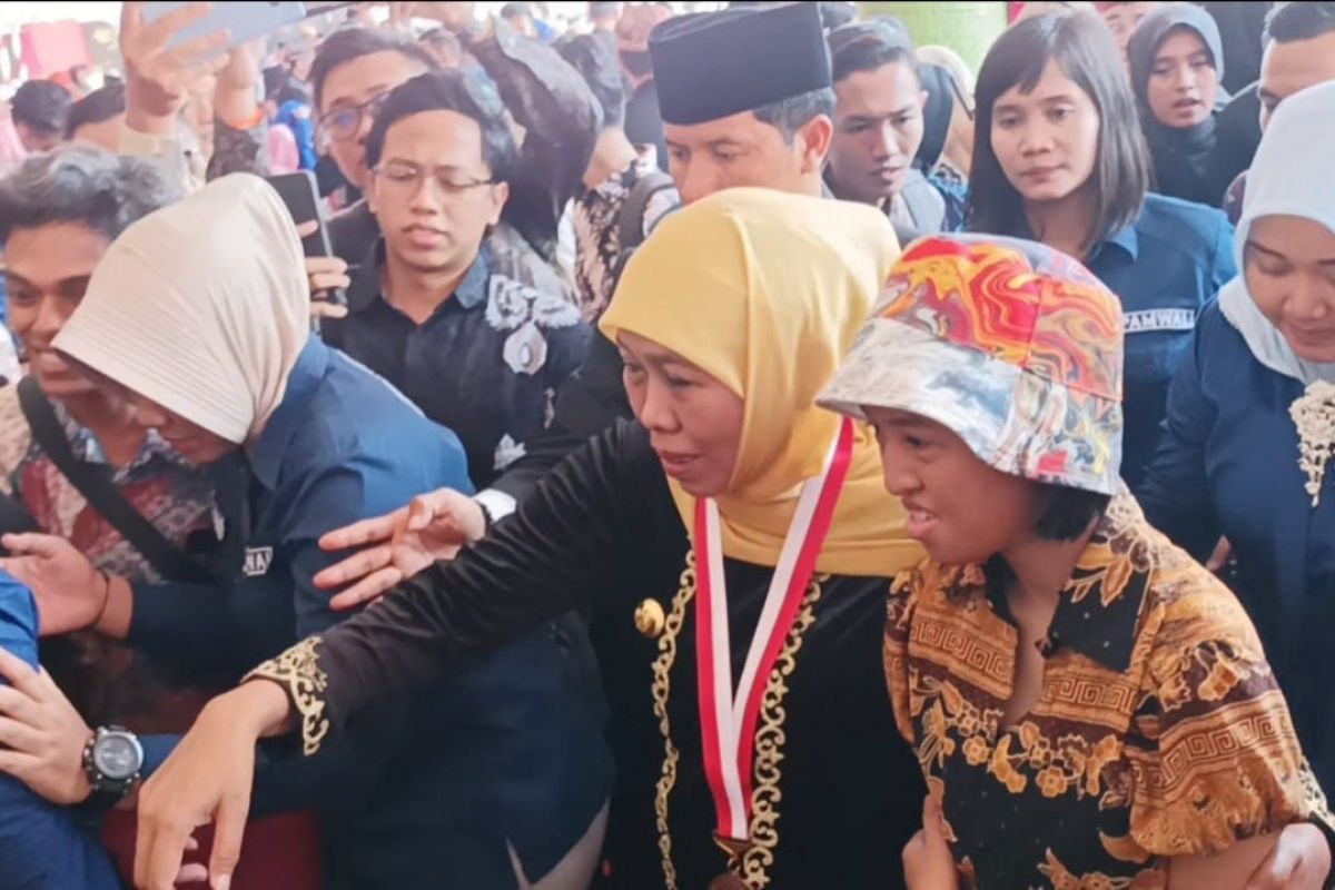 Khofifah paparkan pencapaian selama pimpin Jawa Timur