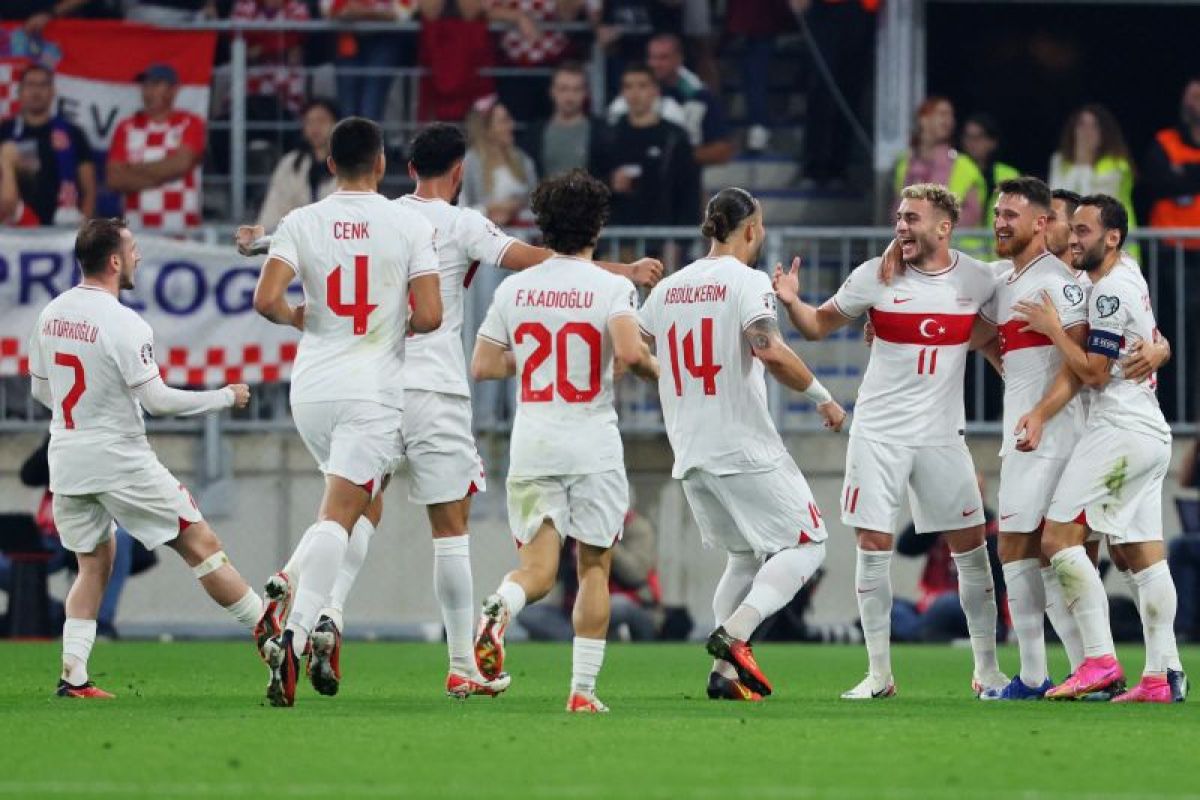 Tim Turki amankan kemenangan dari Kroasia, Norwegia hancurkan Siprus skor 4-0