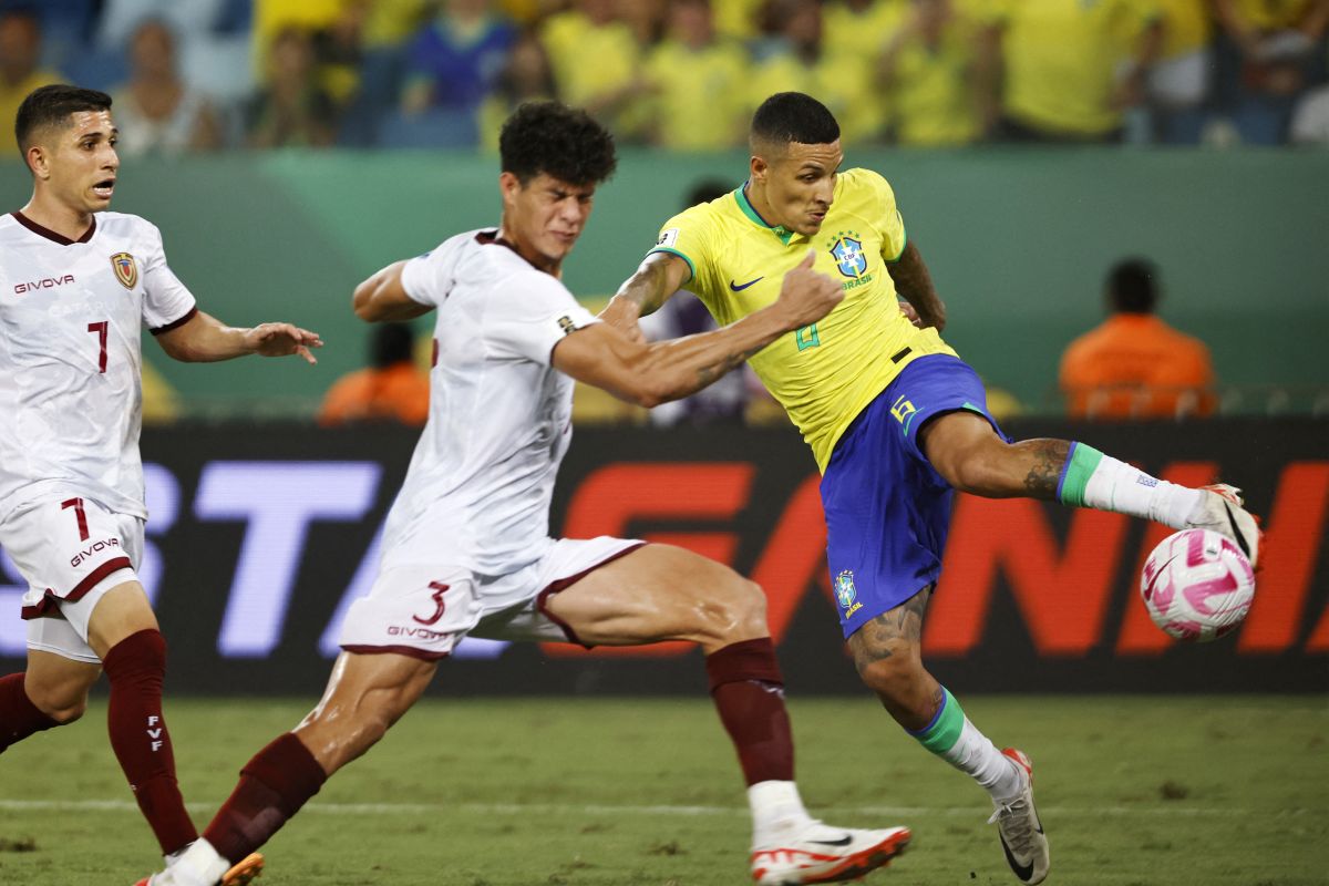 Kualifikasi Piala Dunia 2026: Brazil gagal ke puncak setelah bermain imbang Venezuela 1-1