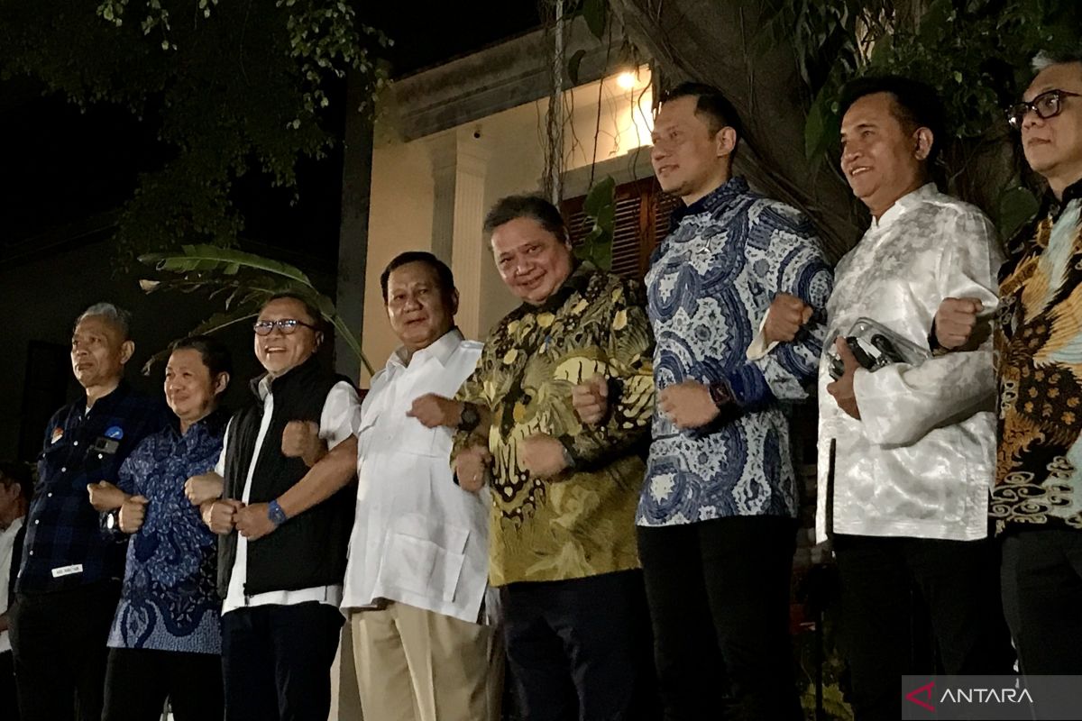 Prabowo ungkap kandidat cawapres pendampingnya mengerucut empat nama