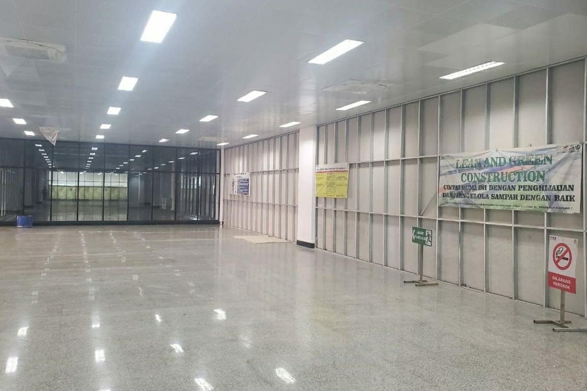 Pembangunan stasiun sentral di Manggarai masuki tahap akhir