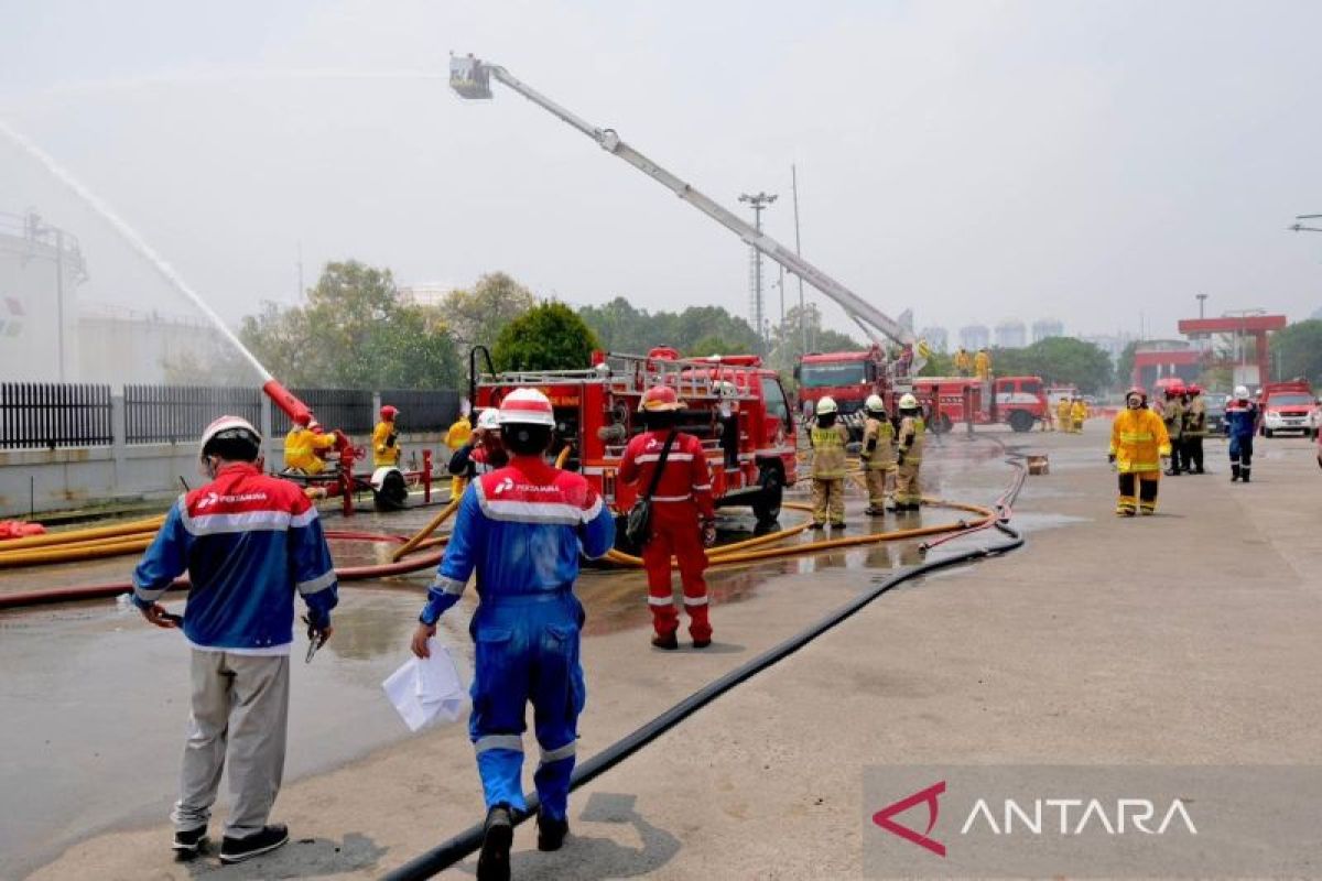 Simulasi keadaan darurat, Pertamina asah kesiapsiagaan dan tanggap bencana