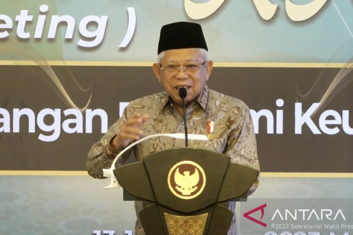 Ma'ruf Amin: Pasar Tanah Abang dampak nyata disrupsi teknologi yang perlu adaptasi