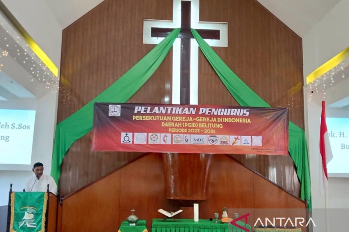 Bupati Belitung ajak gereja terlibat dalam pembangunan