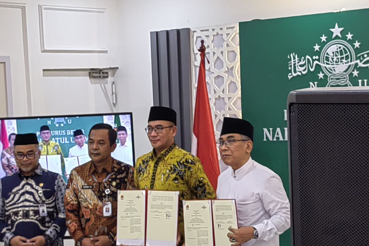 PBNU dan KPU teken MoU sosialisasi pendidikan Pemilu